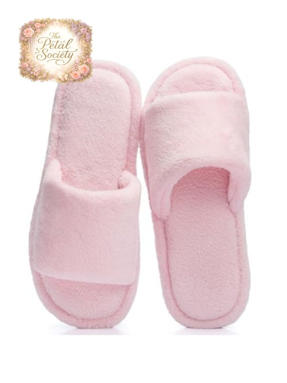 Open Toe Summer Slippers Memory Foam Non Slip Slip On House Shoes